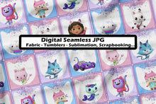 Load image into Gallery viewer, Dollhouse Squares - Seamless File
