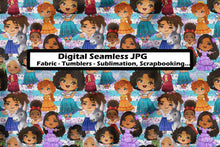 Load image into Gallery viewer, Encanto~ Stripes &amp; Glitter - Seamless File
