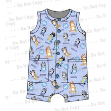 Load image into Gallery viewer, Blue Dog ~blue - Seamless File
