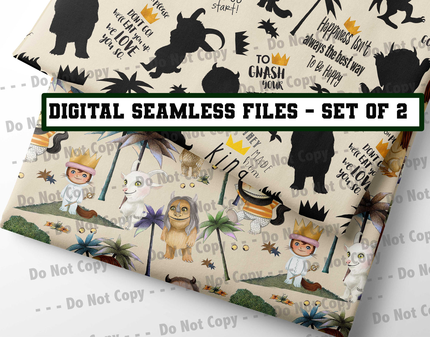 Wild Things~Set of 2 - Seamless Files