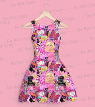 Load image into Gallery viewer, Barbie Glitter Collage- Seamless File
