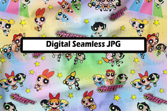 Power Puff - Seamless File