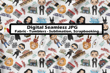 Load image into Gallery viewer, Schitt&#39;s Creek Gang- Seamless File
