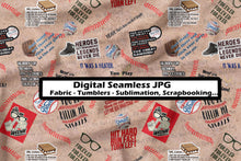 Load image into Gallery viewer, Sand Baseball Quotes - Seamless File
