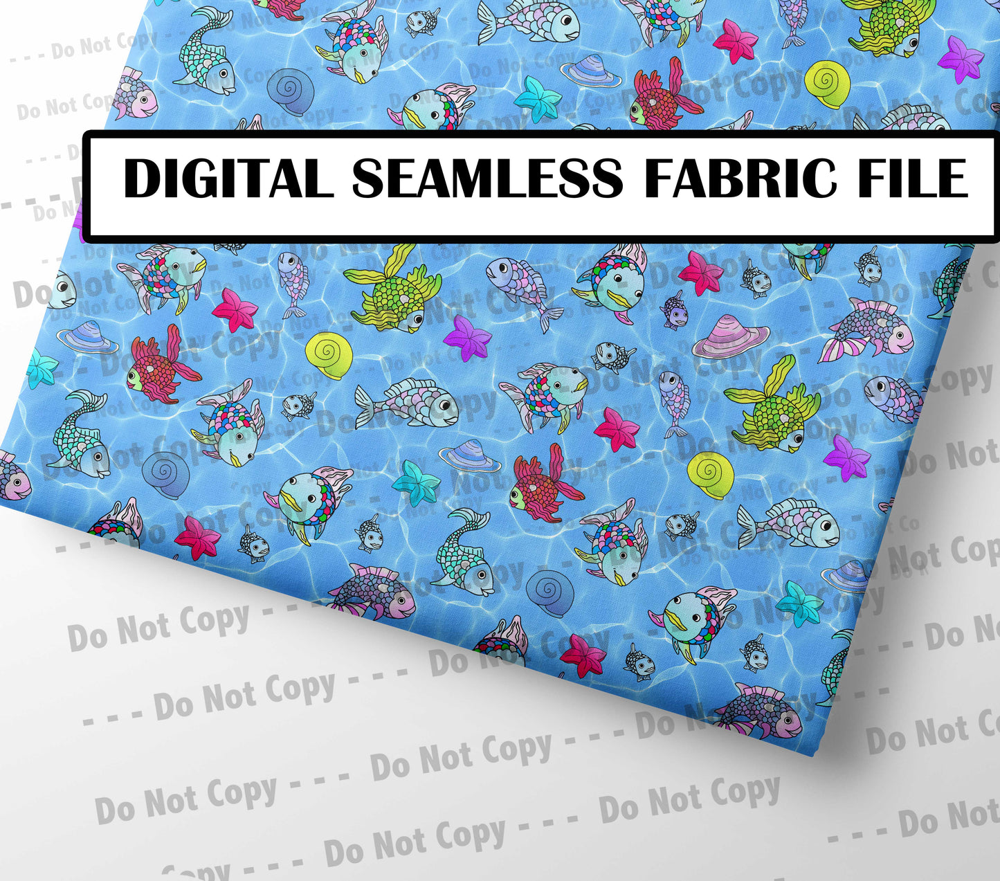 Rainbow Fish - Seamless File