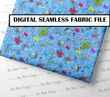 Load image into Gallery viewer, Rainbow Fish - Seamless File
