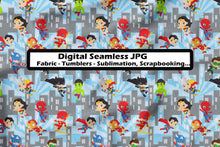 Load image into Gallery viewer, Super Hero City - Seamless Files
