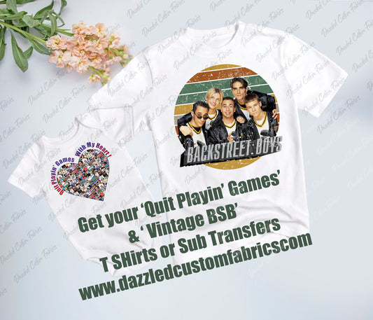 Quit Playin' BSB - Sublimation Transfer