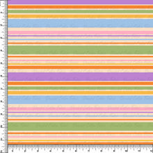 Load image into Gallery viewer, 60&#39;s Smile Floral Stripe- PRE-ORDER
