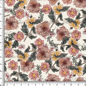 Brittany Frost Vintage Flowers  RTS