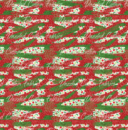 Christmas Poinsettia Brushstroke    RTS