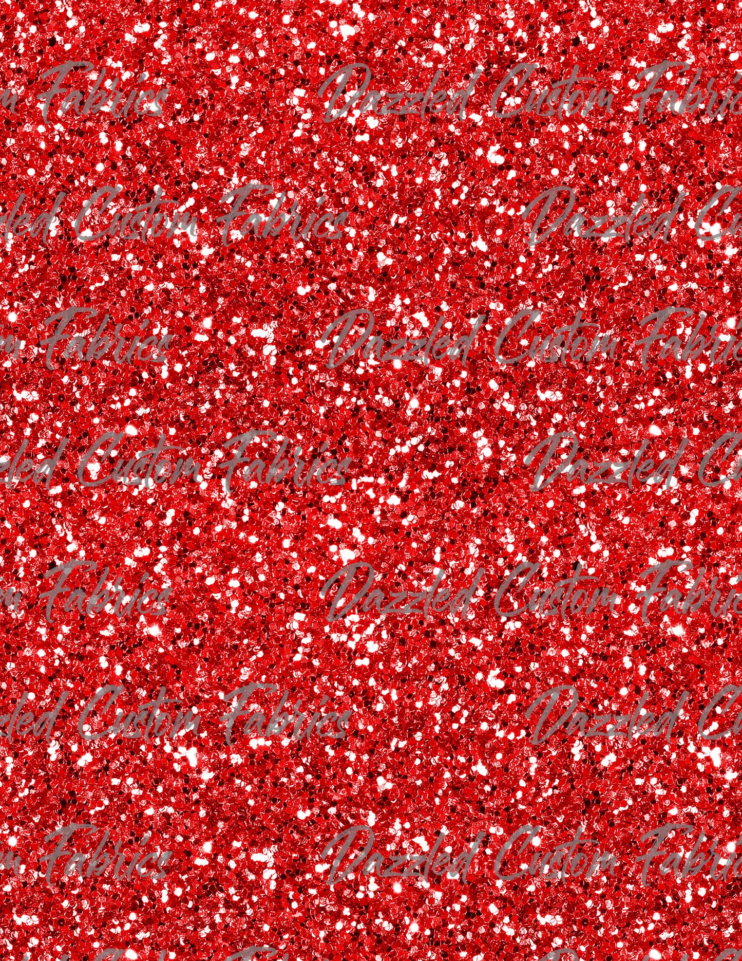 Chunky Red Glitter    RTS