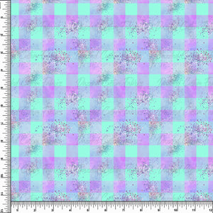 Dollhouse Glitter Plaid    RTS