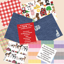 Load image into Gallery viewer, Red Watercolor Gingham     RTS
