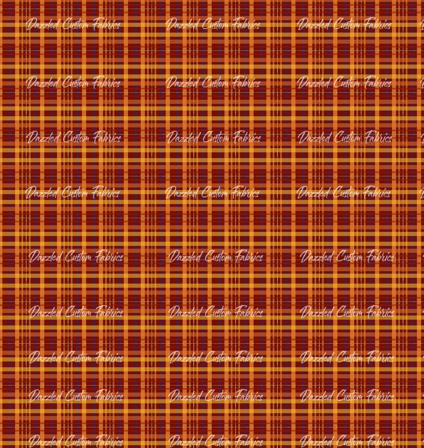 Fall Plaid - Burgundy    RTS