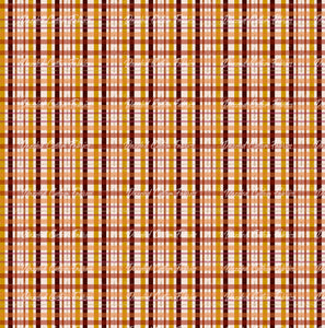 Fall Plaid - White     RTS