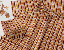 Load image into Gallery viewer, Fall Plaid - White     RTS
