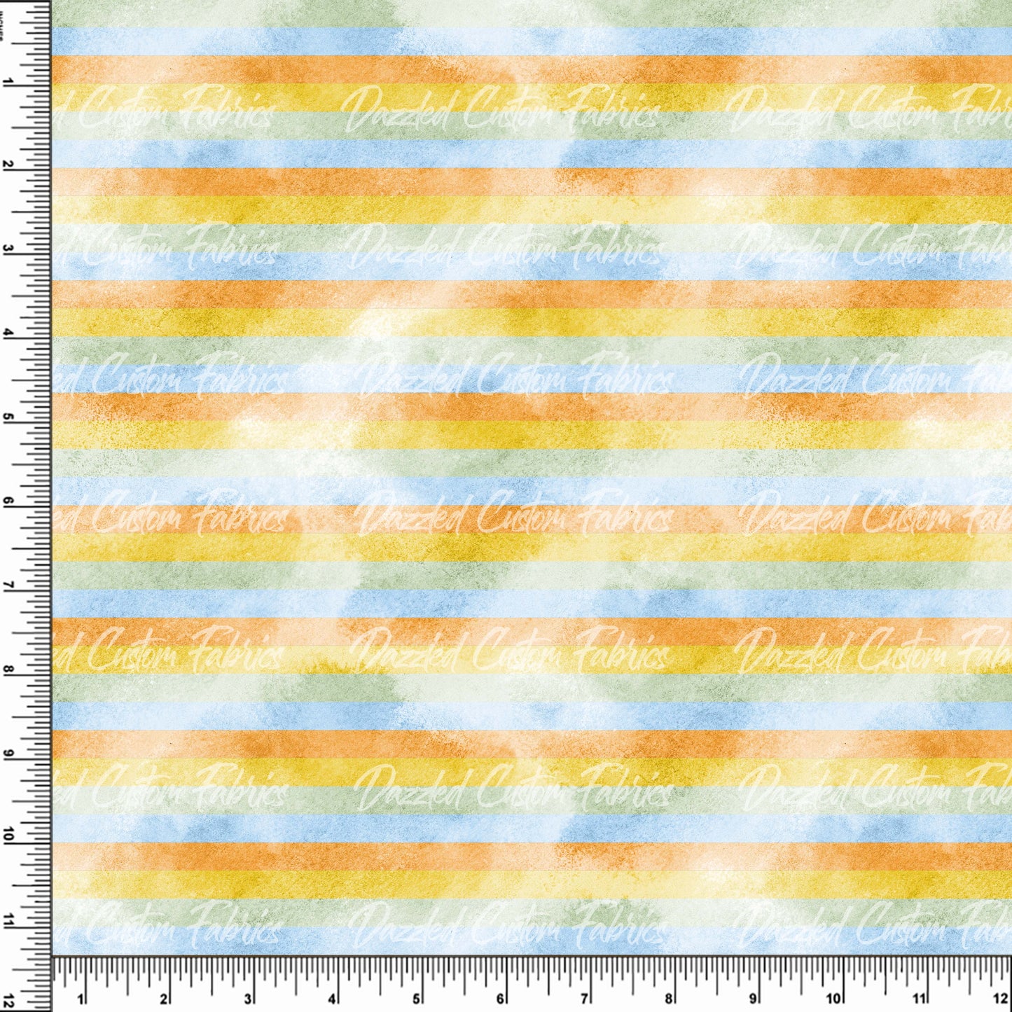 Fruit Stripe - watercolor    RTS