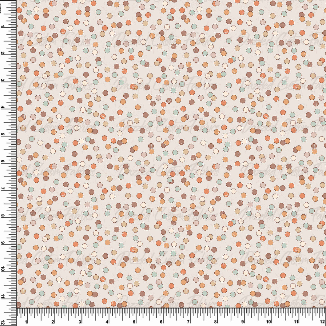GJ - Distressed Boho Dots     RTS