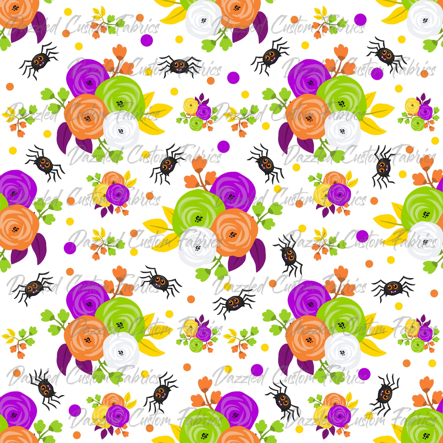 Halloween Floral    RTS