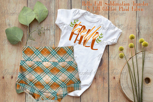 Hello Fall - Sublimation Transfer/Digital Image