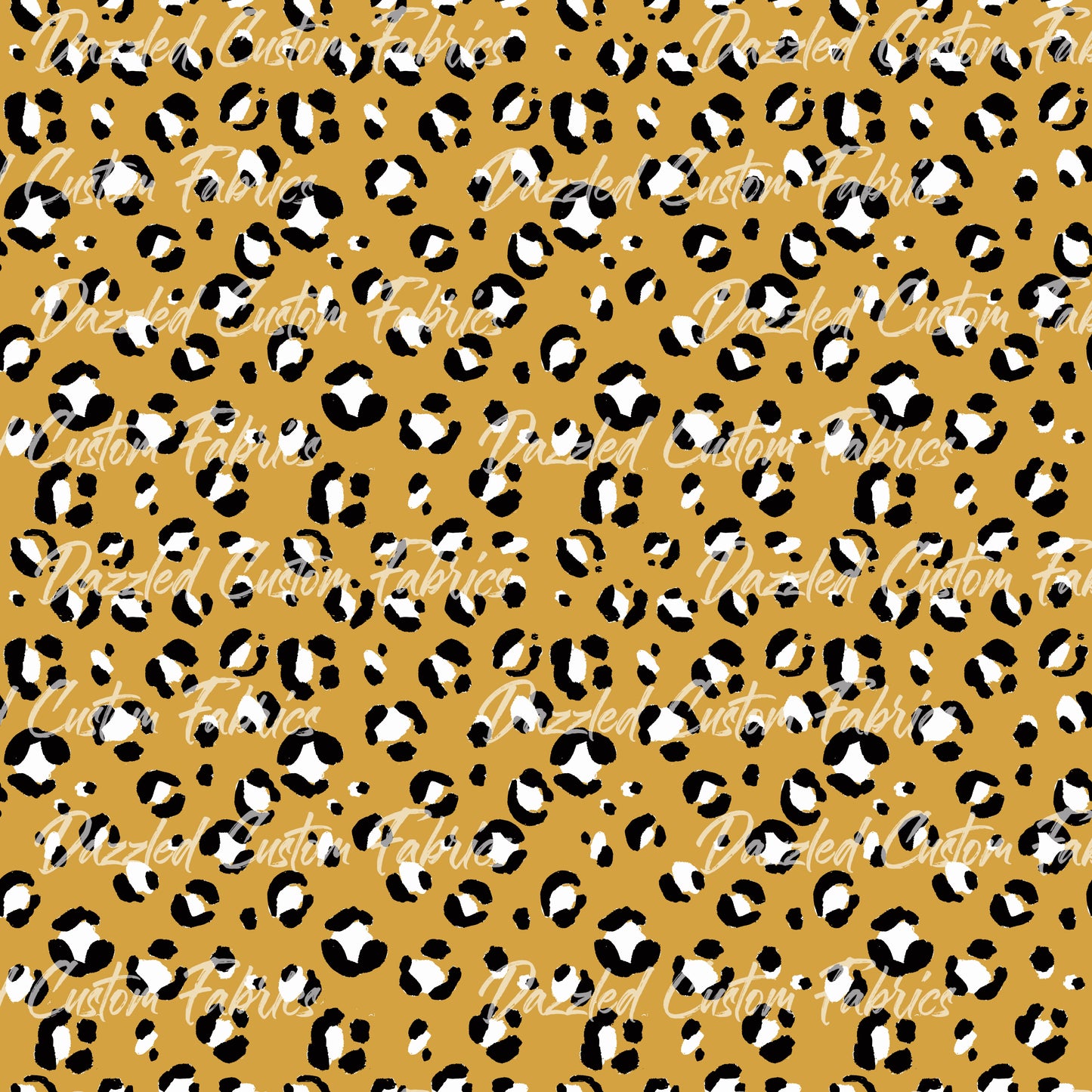 Leopard Print - Mustard    RTS