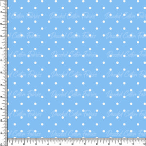 Light Blue Dots - Orange Slices collection      RTS