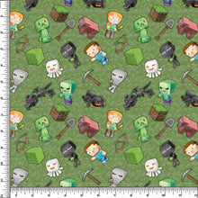 Load image into Gallery viewer, Mine Video Characters -Green  RTS
