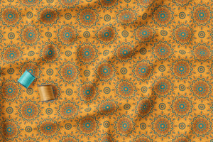 Boho Mandala - Mustard    RTS