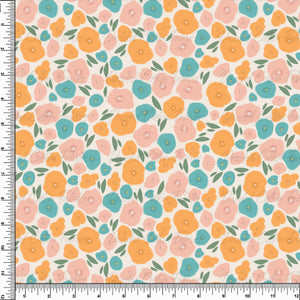 Muted Multi Color Flowers    RTS