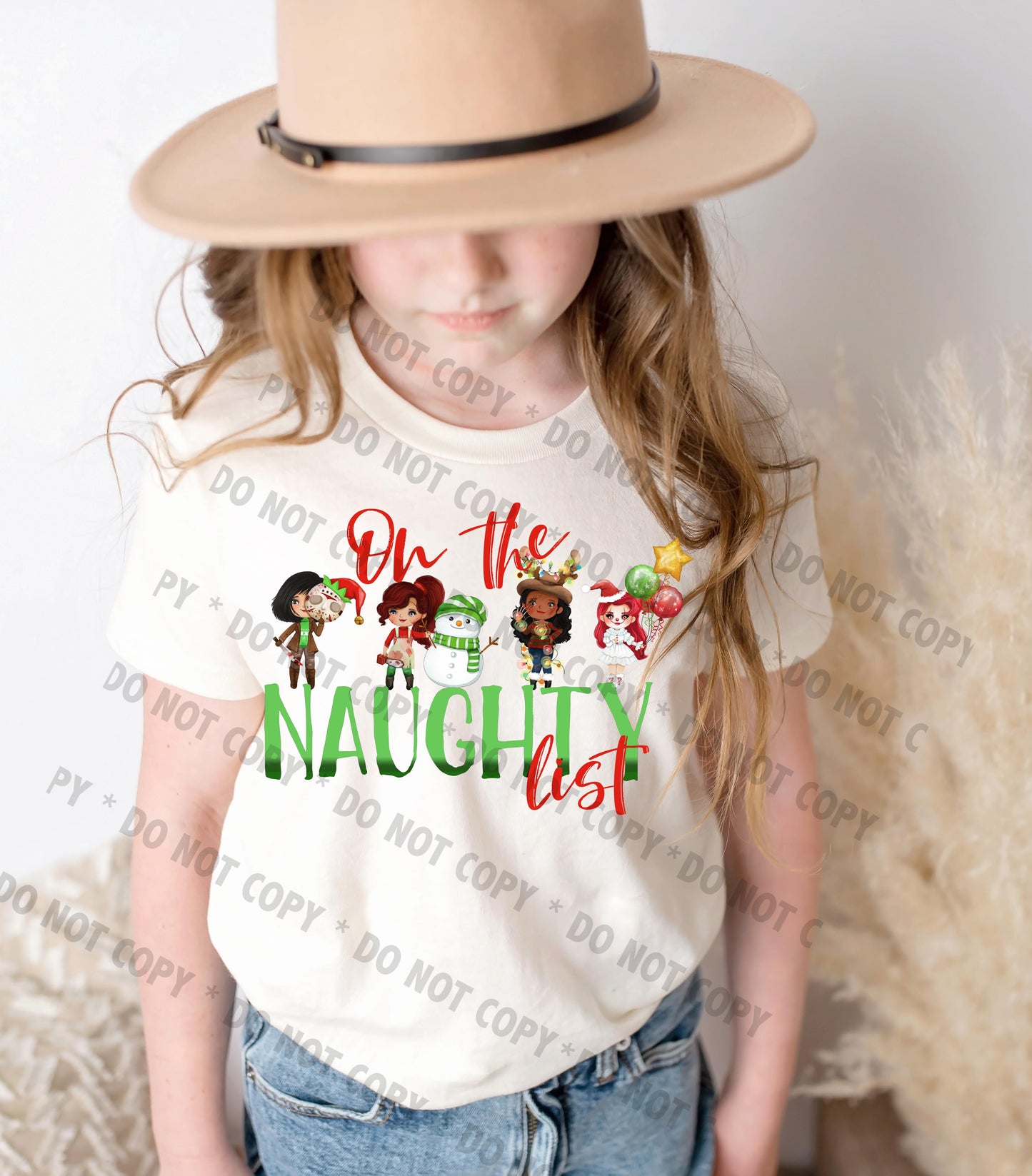 Naughty List - Sublimation Transfer/Digital Image