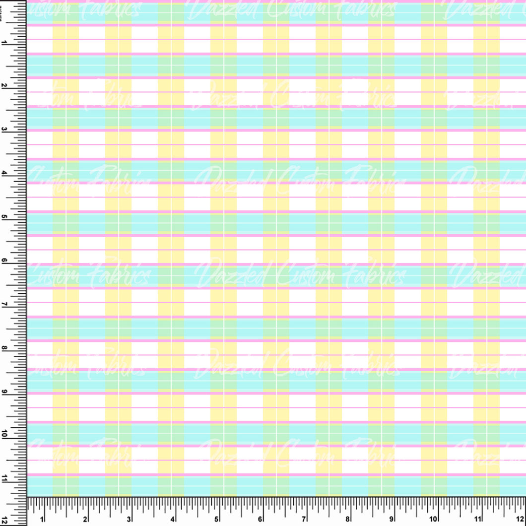Pastel Spring Plaid  - Easter