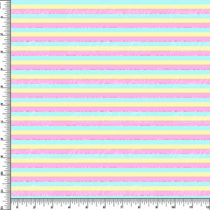Pastel Spring Stripes  - Easter     RTS