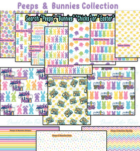 Peeps &. Bunnies - Stripes     RTS