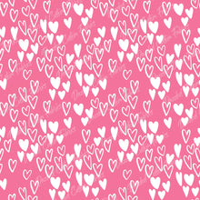 Load image into Gallery viewer, Pink Drawn Hearts  RTS
