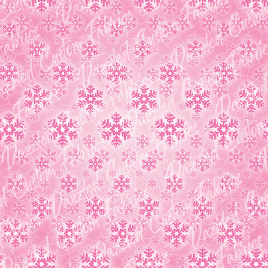 Pink Snowflakes     RTS