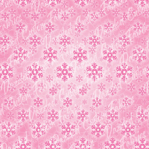 Pink Snowflakes     RTS