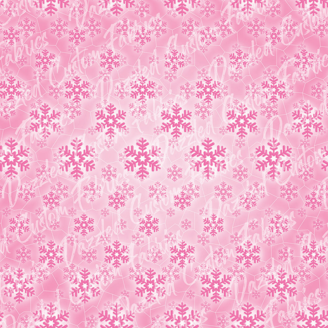 Pink Snowflakes     RTS
