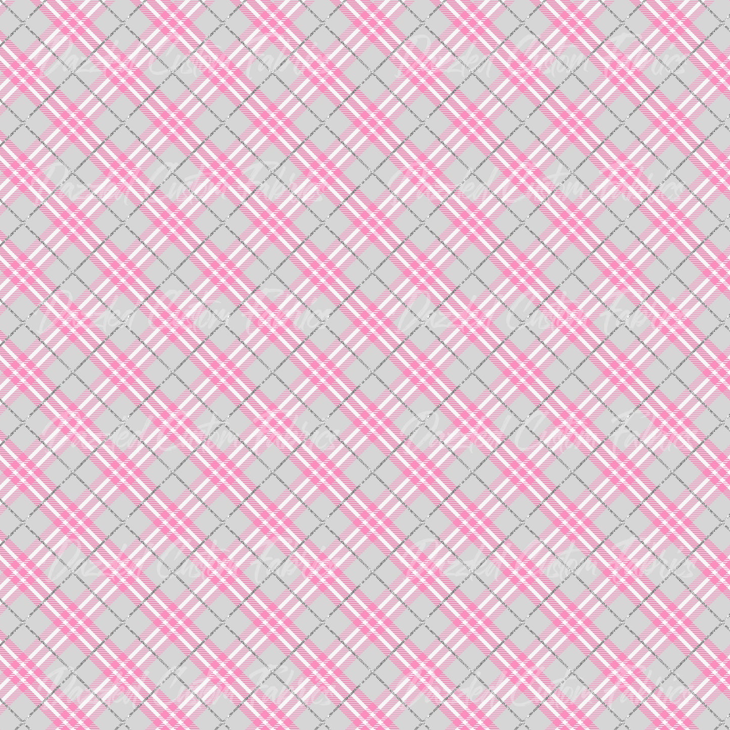 Pink Christmas Plaid     RTS