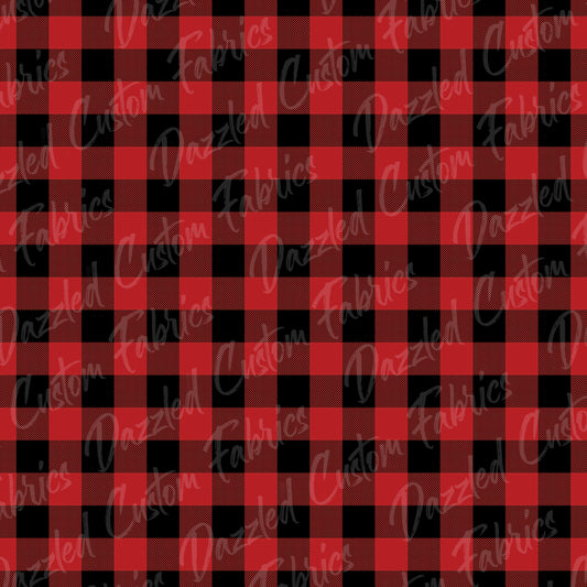 Red Buffalo Plaid     RTS