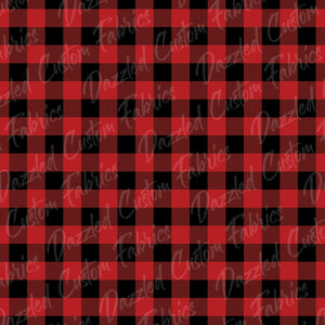 Red Buffalo Plaid     RTS