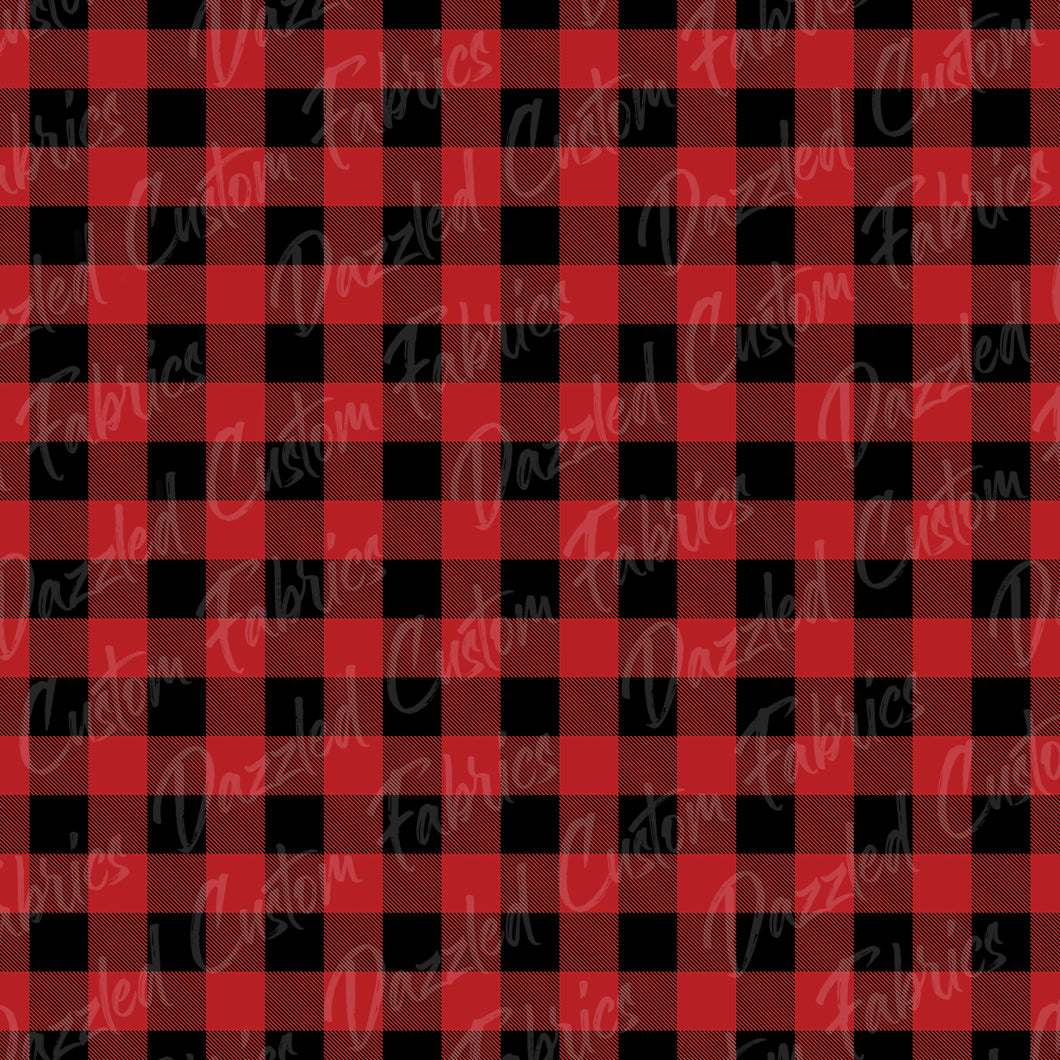 Red Buffalo Plaid     RTS