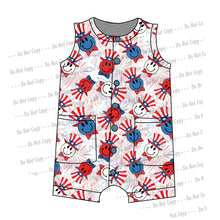 Load image into Gallery viewer, Smiley Uncle Sam ~Blue   RTS
