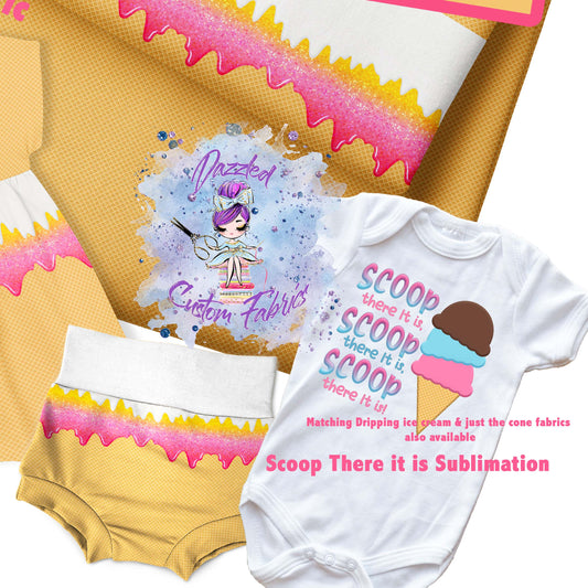 Scoop! There it is - Sublimation Transfer