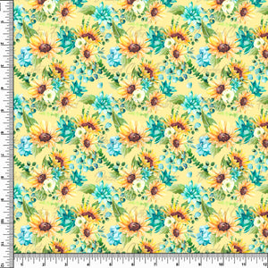 Watercolor Sunflowers  RTS
