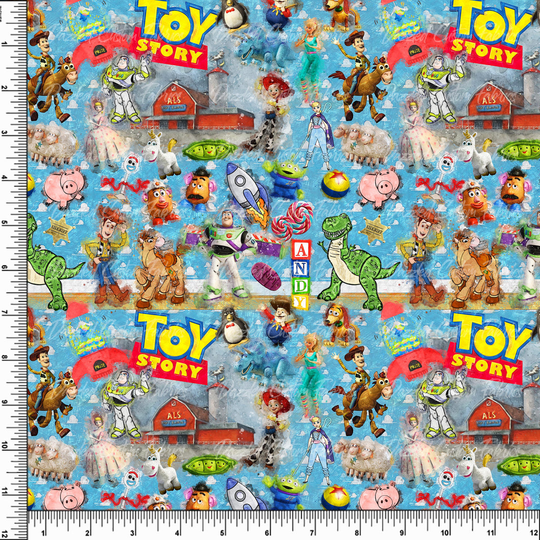 Watercolor The Story of Toys   RTS