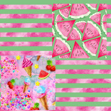 Load image into Gallery viewer, Watercolor Watermelon -Green    RTS
