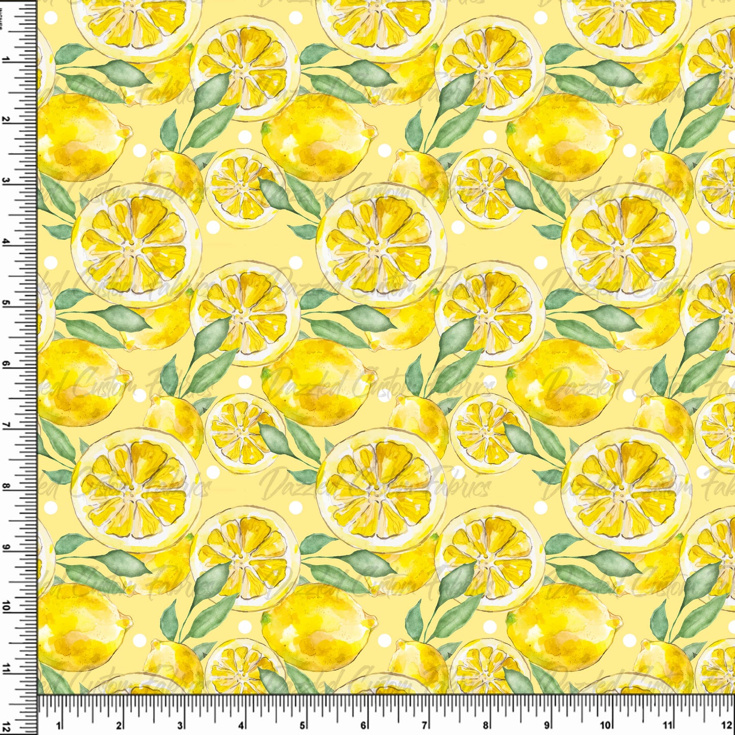 Watercolor Lemons   RTS