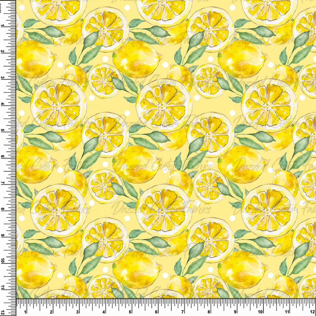 Watercolor Lemons   RTS