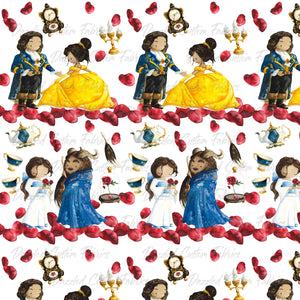Falling Roses Beauty and Beast      RTS